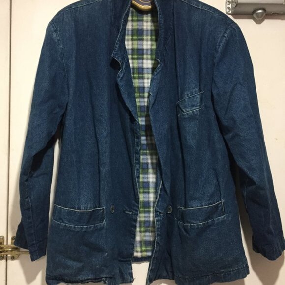 Jackets & Blazers - VINTAGE NAF NAF PARIS DENIM JACKETS SIZE M
